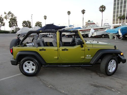 Jeep wrangler  unlimited x soft top 35k miles