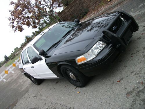 2007 ford crown victoria police interceptor sedan, no reserve