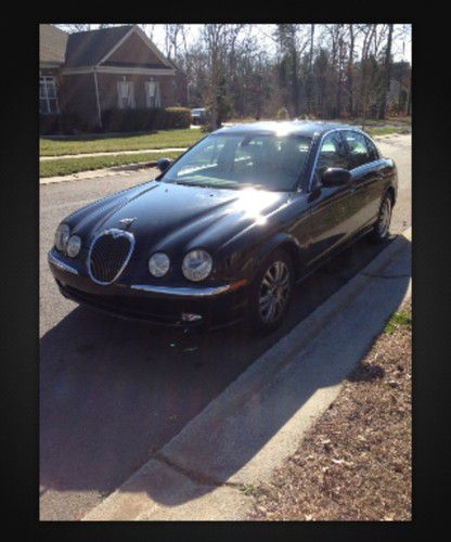 2003 jaguar s-type v8 with super charger perfect condition &amp; leather
