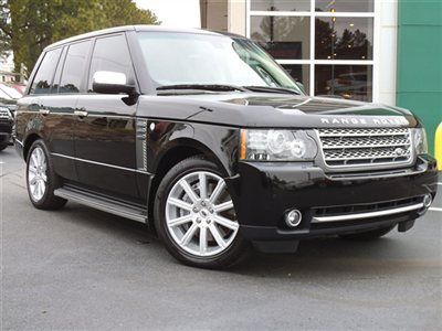 2010 range rover supercharged low miles, local trade, nice!