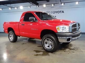 30+ pics * 4x4 4wd * regular cab * 2007 * red * lift * automatic * call now
