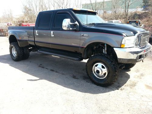 2003 ford f350 7.3l 4x4 drw, lifted, lariat le