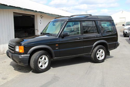 2002 land rover discovery 2 black and tan 96,000 miles nice, clean, non smoker