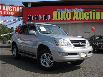 04 gx470 carfax certified w/service records low miles low reserve 3rd row seat