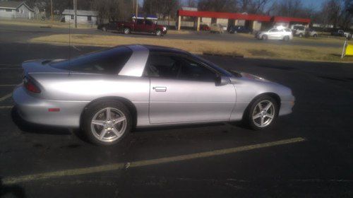 Chevrolet camaro 2000 used sport gs silver 3.8l automatic certified private sell