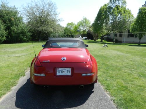 2005 nissan 350z touring roadster, automatic, leather ** only 23k miles **