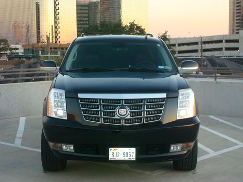 2007 cadillac escalade awd with extended warranty -- no reserve!!!