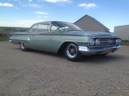 1960 chevrolet belair 2 door bubble top 348 tripower 4 speed impala