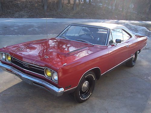1969 plymouth gtx, 440 4spd, dual quads, numbers matching, track-pack, rare!!