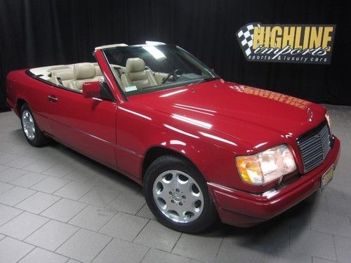 1995 mercedes e320 cabriolet, super clean car, owned by mb club official