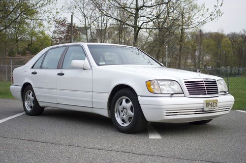 1995 mercedes benz s420 one owner service records