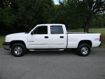 2004 chevy 2500 hd crew 4x4 ls..6.0l v8..clean,tight,affordable southern truck!