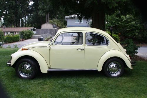 1970 vw beetle, excellent condition, total restoration, 5,000 miles on engine.