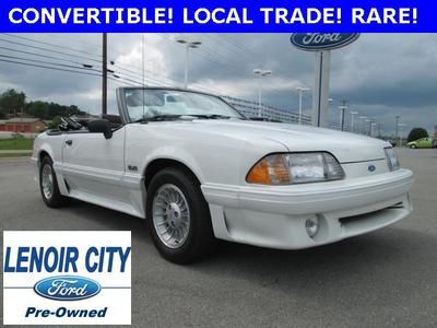 1990 mustang gt,5.0 coyote,convertible,15k miles,premium sound, all power