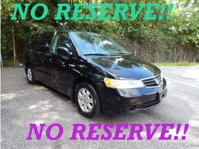 2003 honda odyssey ex fully loaded one owner  pwr everything  no reserve auction