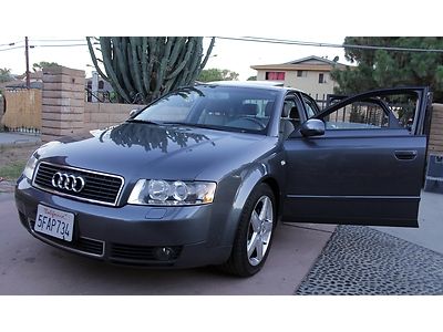 2004 audi a4 1.8 turbo with automatic  no reserve