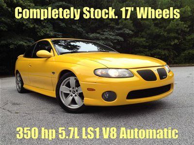 Rare yellow jacket 5.7l ls1 v8 automatic 17' alloy wheels completely stock