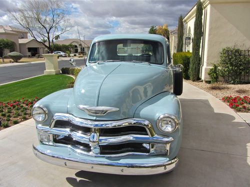 1954 chevrolet pickup truck, chevy, 3100, 1955 1953 1952, hot rod, classic
