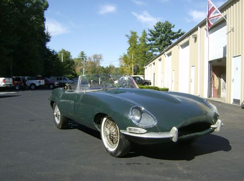 1966 jaguar e-type 4.2 liter matching number roadster