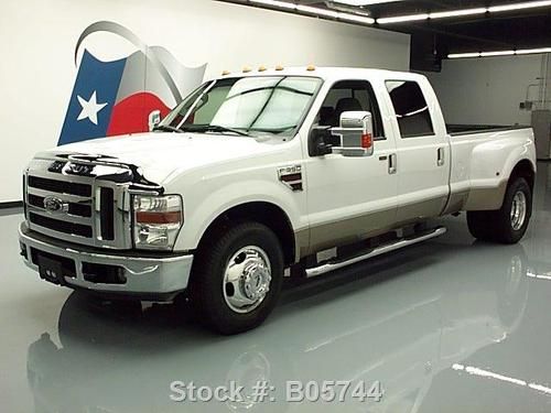 2010 ford f-350 crew diesel dually long bed 6-pass 43k texas direct auto