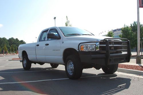 2004 dodge ram 2500 ho turbo diesel 6-speed manual with 8-ft bed, lots of extras
