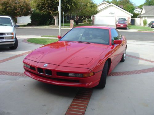 1997 bmw 840ci base coupe 2-door red clean