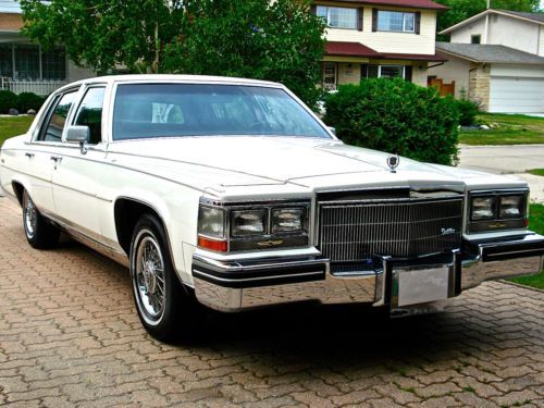 Cadillac fleetwood brougham one owner from new 30k original miles full history