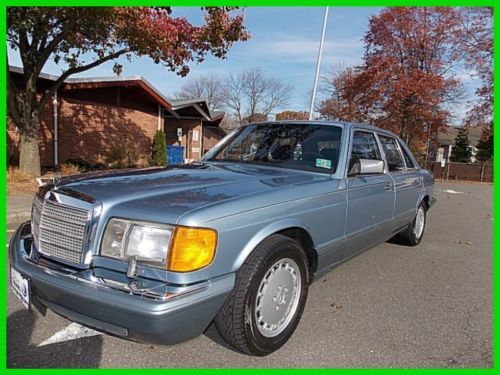 420 sel/ super low miles/ garaged since new/ no winters  ever/ special order car