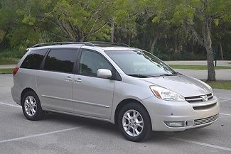 2004 toyota sienna xle limited, leather, wood, dvd, alloy, new tires no reserve.