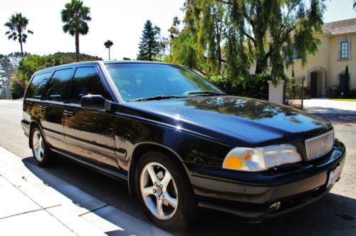 1998 volvo v70 r model black and tan limited production