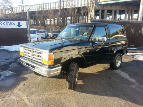 1990 ford bronco ii 4x4 low miles no reserve super clean get it here