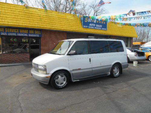 2000 chevrolet astro ls extended pass. wheelchair 4.3l only 58k &#034;no reserve&#034;wow