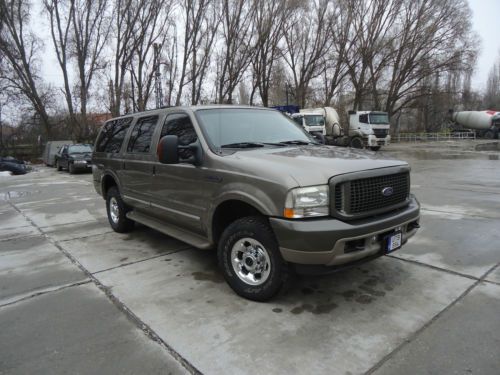 Gray ford excursion limited edition off-road mpv