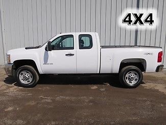 2011 chevrolet 6.0 v8 2500 hd extended cab 6.5-ft bed 4x4 4 wheel drive truck