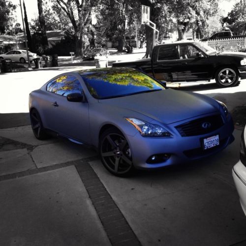 2012 g37 coupe wrapped! beautiful!