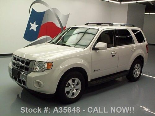 2009 ford escape limited hybrid sunroof htd leather 32k texas direct auto