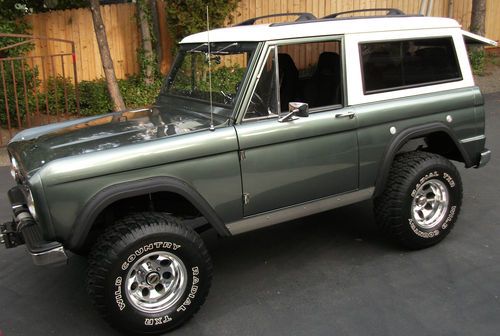 1968 ford bronco high end build custom classic show and go  restored see video
