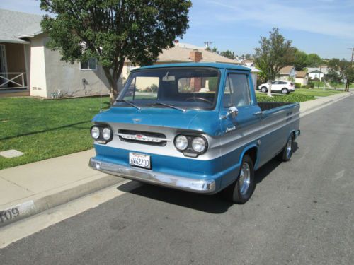 1962 95 rampside upgraded with a 140 4 carbs good floors running and driving nr