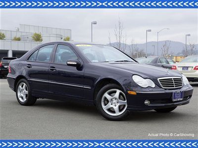2001 c320: one-owner, low miles, offered by authorized mercedes-benz dealership