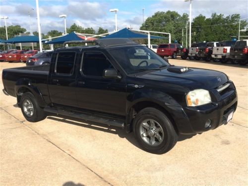 No reserve 04 nissan frontier pickup crew cab automatic black