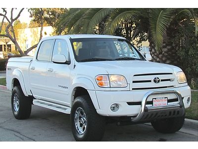 2004 toyota tundra double cab limited tow package clean