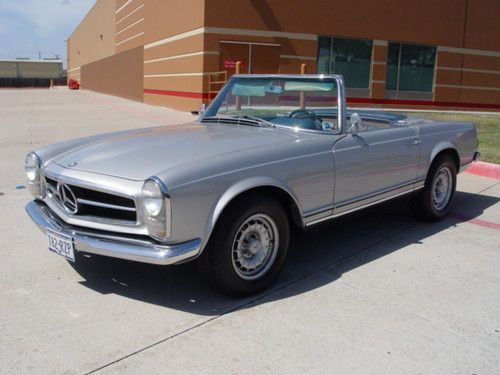 1965 230sl runs and drives very clean inside and outside automatic