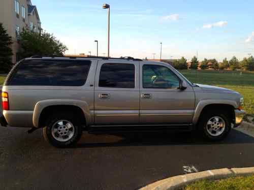 2001 chevrolet suburban lt highway miles runs &amp; drives perfectly! 1 owner