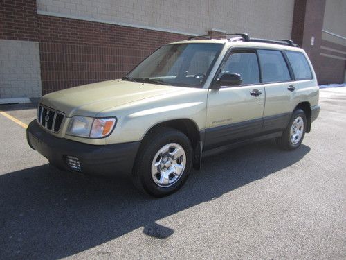 2001 subaru forester l wagon 4-door 2.5l 4 cyl auto a/c awd power options nice!!