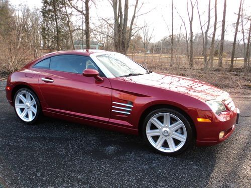 2004 crossfire limited*38k miles*6 speed*pristine cond.warranty*$13995/offer