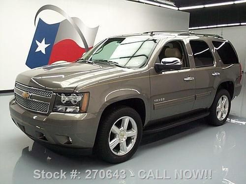 2012 chevy tahoe lt htd leather sunroof nav rear cam 9k texas direct auto