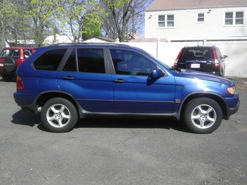 2001 bmw x5 blue transmission problems run and drives as is