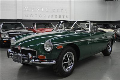 Solid refurbished chrome bumper mgb with high integrity