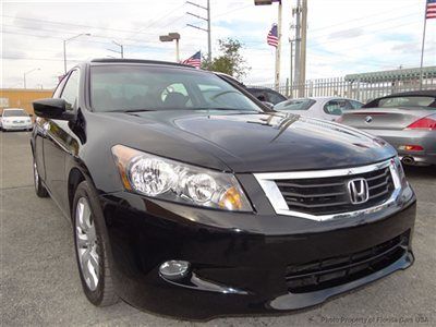 2010 accord ex-l w/navigation 47k miles 1-owner leather sunroof florida