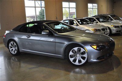645ci 6 series sport package*premium package*cold weather pkg*blue tooth*navi* l